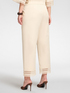 Pantaloni misto cotone con pizzo image number 1
