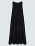 Langes Empirekleid aus Lochstickerei image number 4