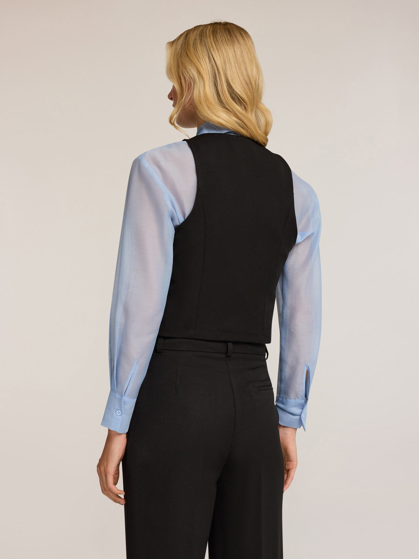 Gilet de tailleur en polyviscose image number 1