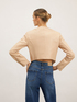 Slim-Fit-Blouson-Jacke aus Lederimitat mit Shaping-Schnittnähten image number 1