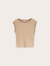 T-shirt with Georgette trims image number 4