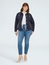 Giacca denim con bottoni decorativi image number 2