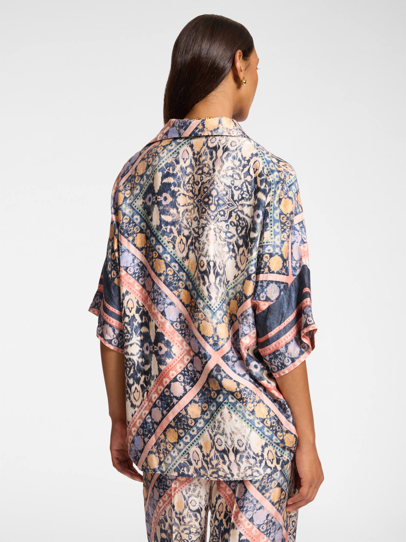 Chemise imprimée à lacets image number 2