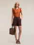 Light blouse with stones image number 3