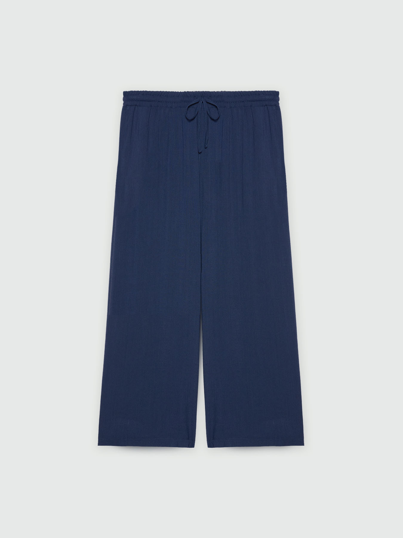 Wide cropped trousers image number 0