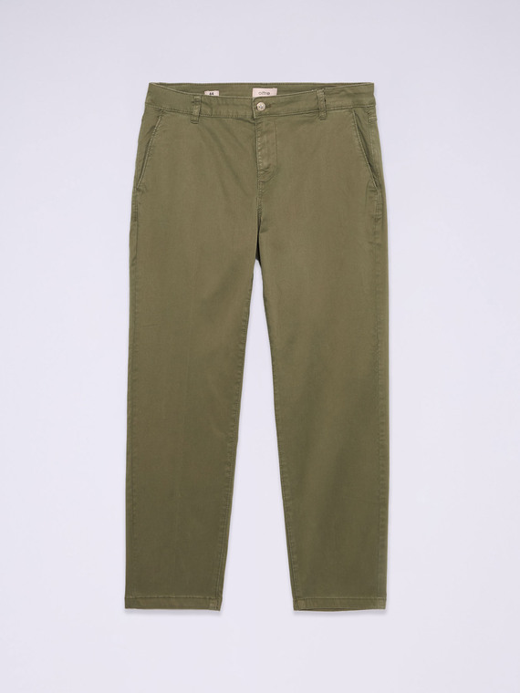 Chino pants in tencel blend