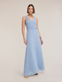 Long dress in georgette image number 2