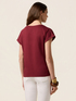 T-shirt con ricamo lettering image number 1