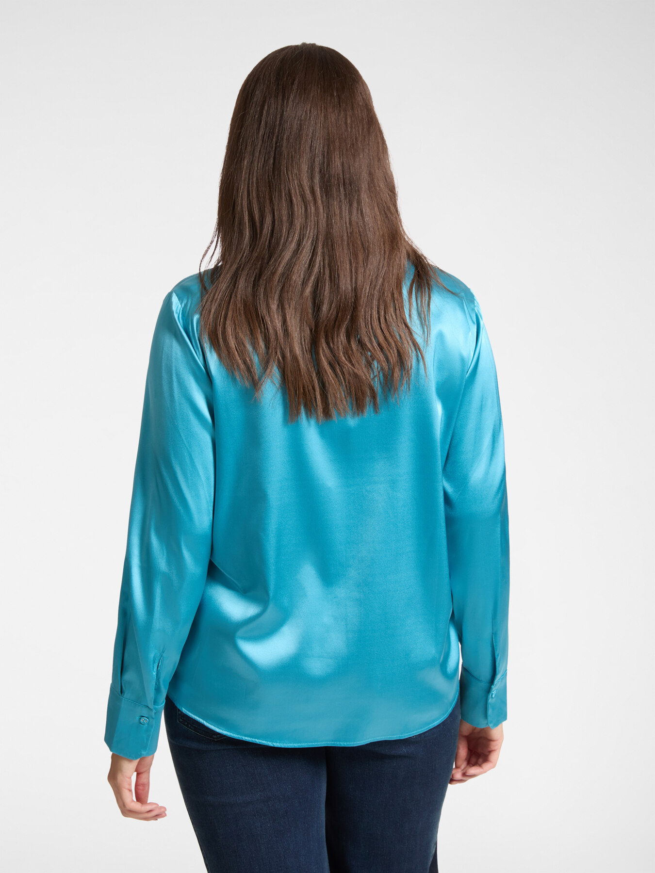 Camicia in seta stretch image number 1