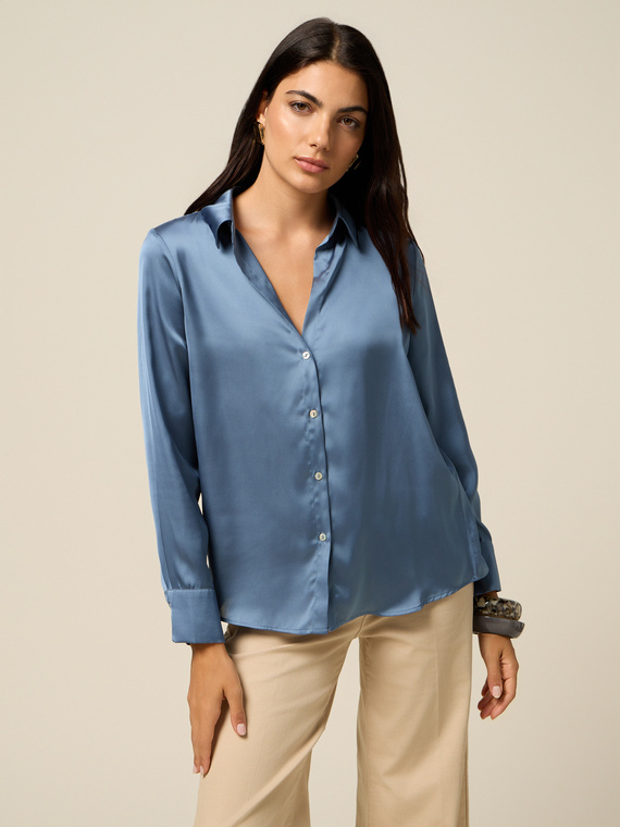 Satin shirt