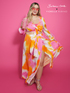 Long tie dye skirt image number 0