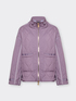 Lightweight quilted nylon down jacket image number 4