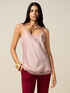 Top lingerie in satin and lace image number 0