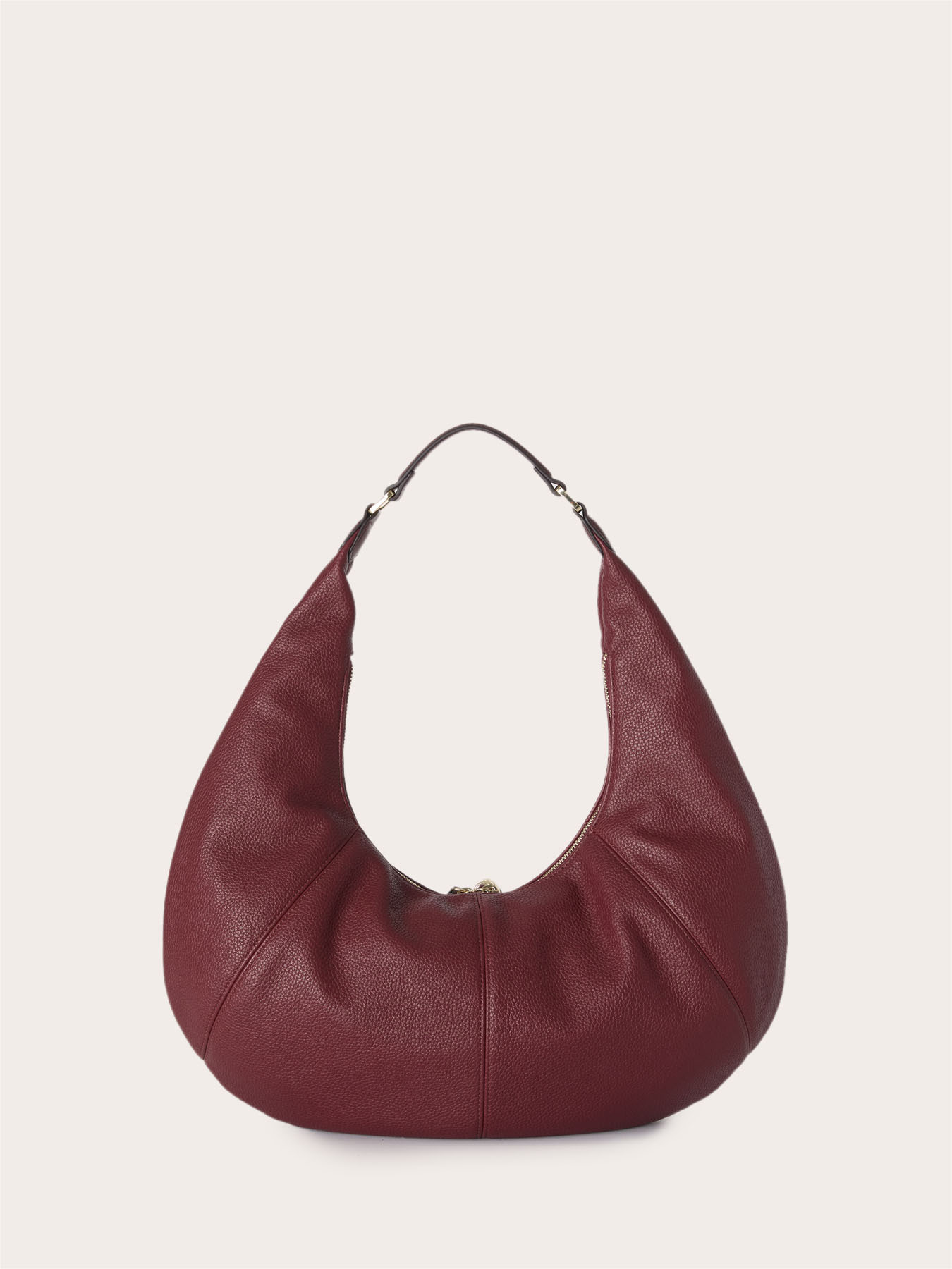 Hobo shoulder bag with tassels image number 2