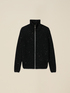 Cardigan con zip e micro paillettes image number 3
