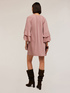 Vestito corto con rouches image number 1