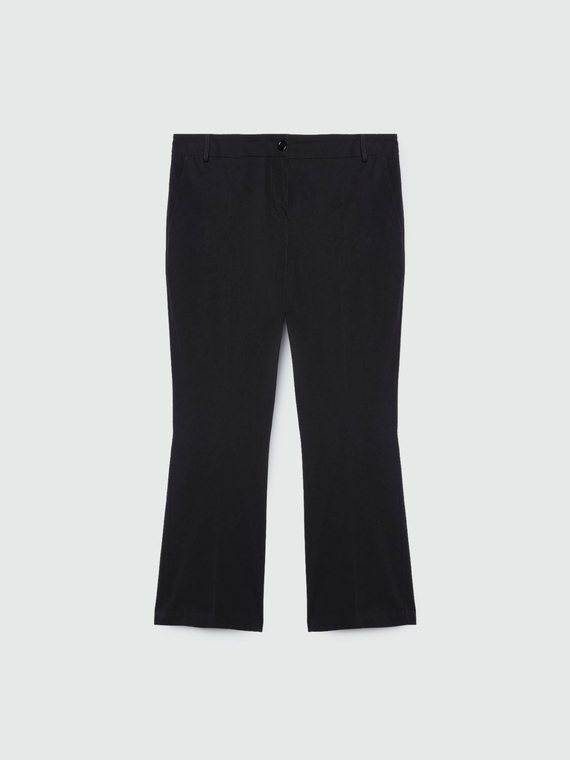 Kick flare trousers