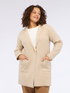 Maxi cardigan lungo in maglia image number 2