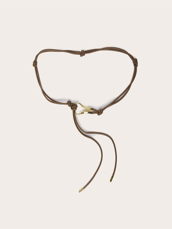 Ceinture bohème à nœuds