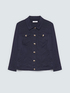 Giacca denim con bottoni decorativi image number 4