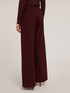 Technical fabric palazzo trousers image number 1