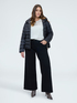 Wide Leg Jeans total black wash image number 0