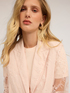 Single-breasted lace blazer image number 2
