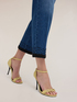 Jeans chino con ricamo di perline image number 3