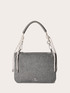 Twins bag in coated fabric and cloth image number 0