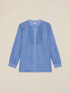 Chemisier en broderie anglaise transparent image number 3
