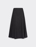 A-line midi skirt image number 4