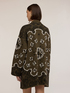 Jacquard knit cardigan over image number 1
