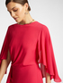 Elegant dress with drapes image number 3