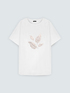 T-shirt en jersey avec feuillage en paillettes image number 4