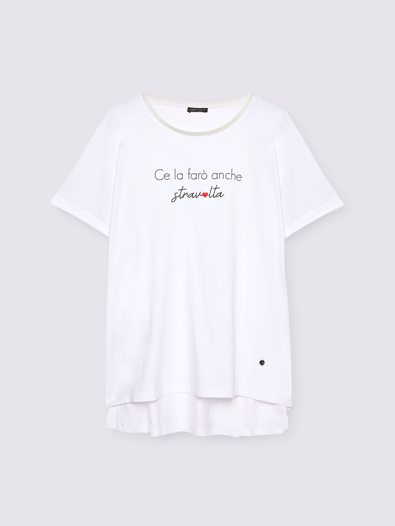 Jersey T-shirt with funny slogan image number 4