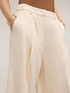Long linen blend Bermuda shorts image number 3