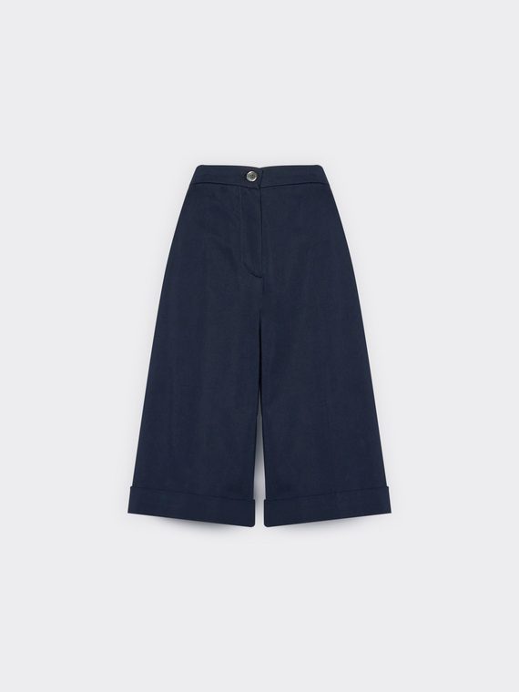 Short en m&eacute;lange de coton