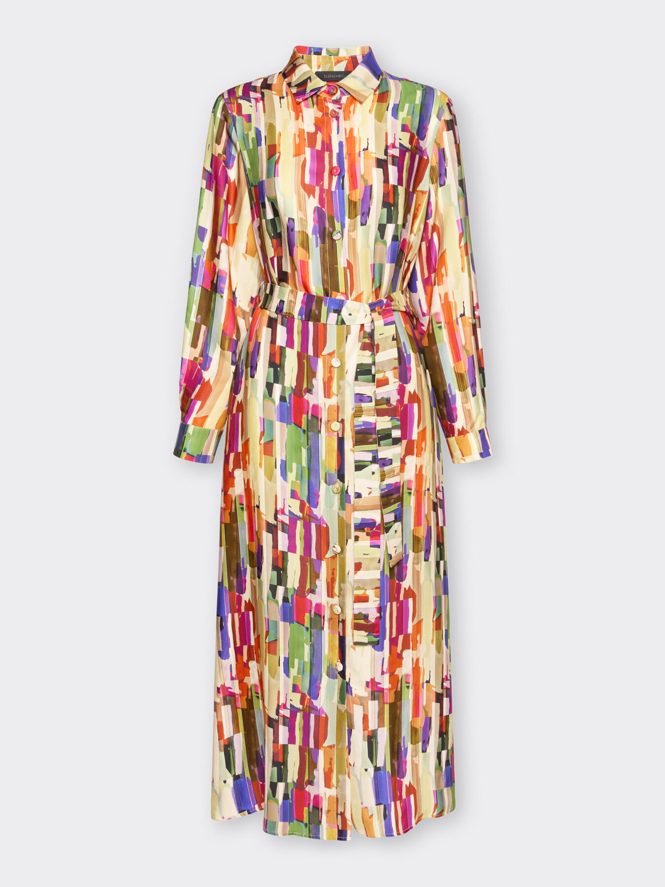 Abito chemisier stampato image number 4