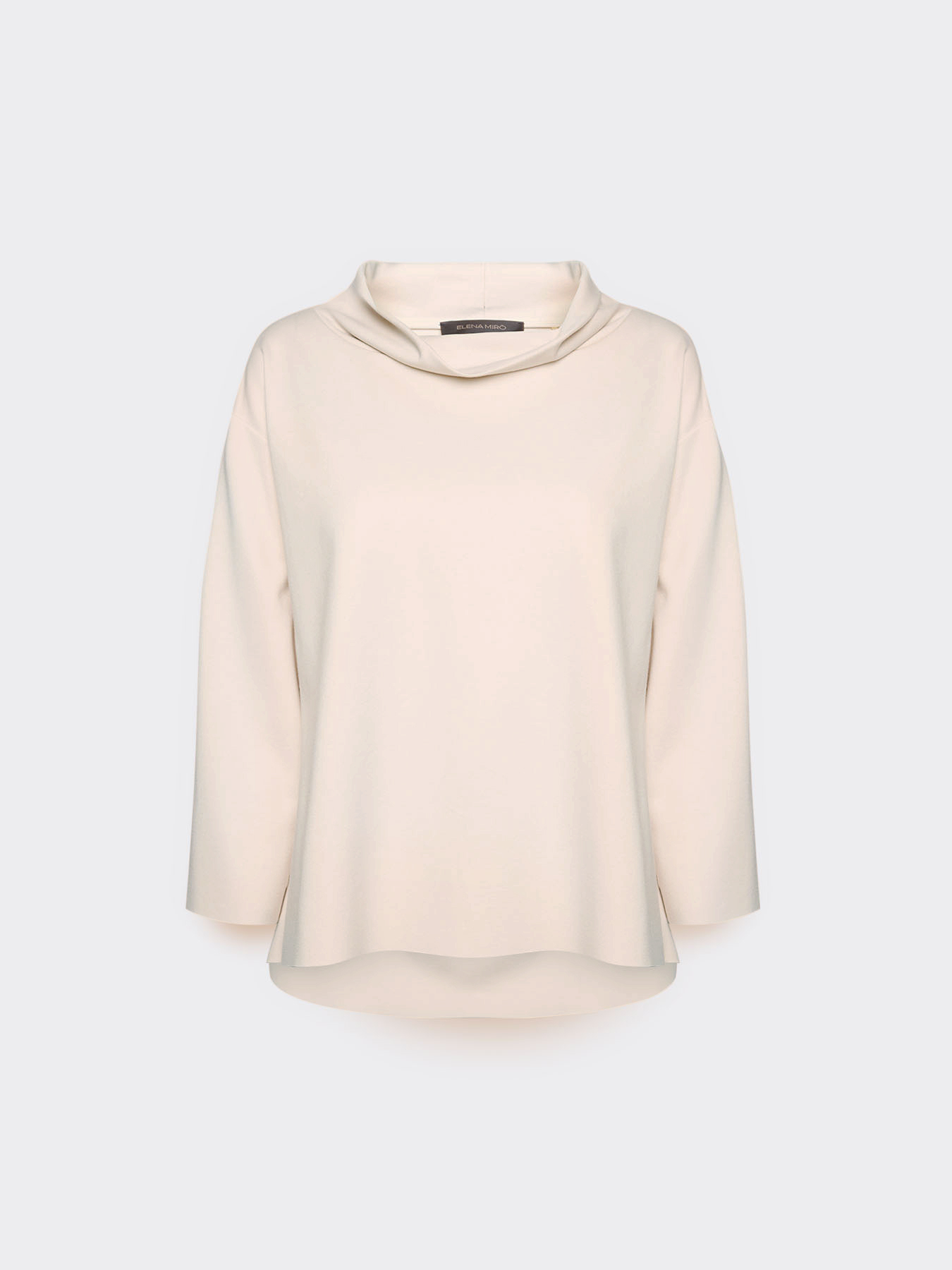 T-shirt con collo morbido image number 4