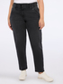 Black wash balloon jeans image number 2