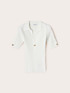Polo in maglia a coste image number 4