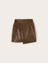Minigonna asimmetrica con tasche image number 4