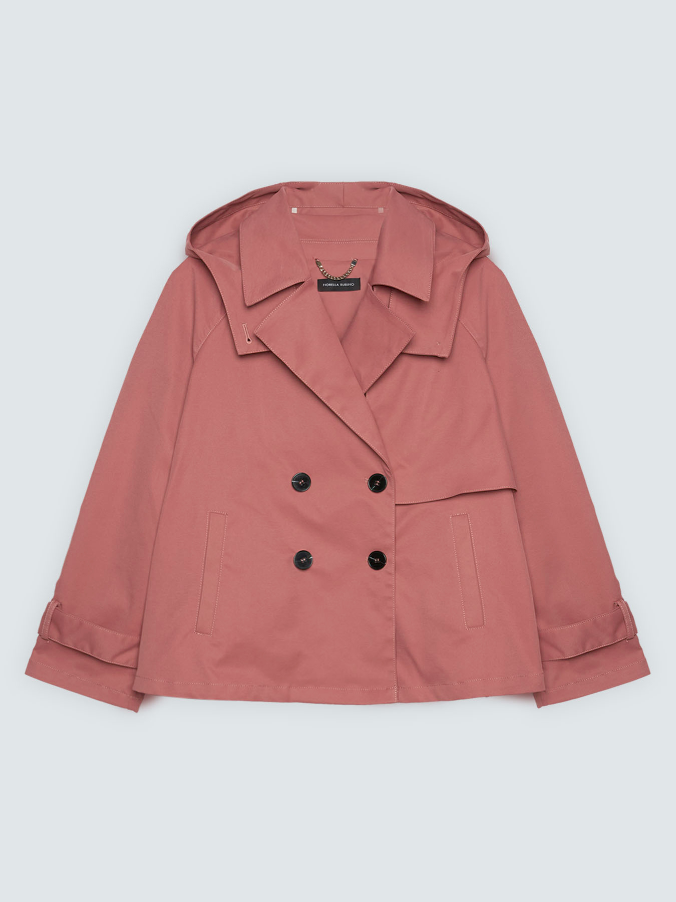 Trench-coat court crois&eacute; image number 1