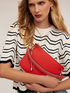 Borsa twins in tessuto spalmato image number 0