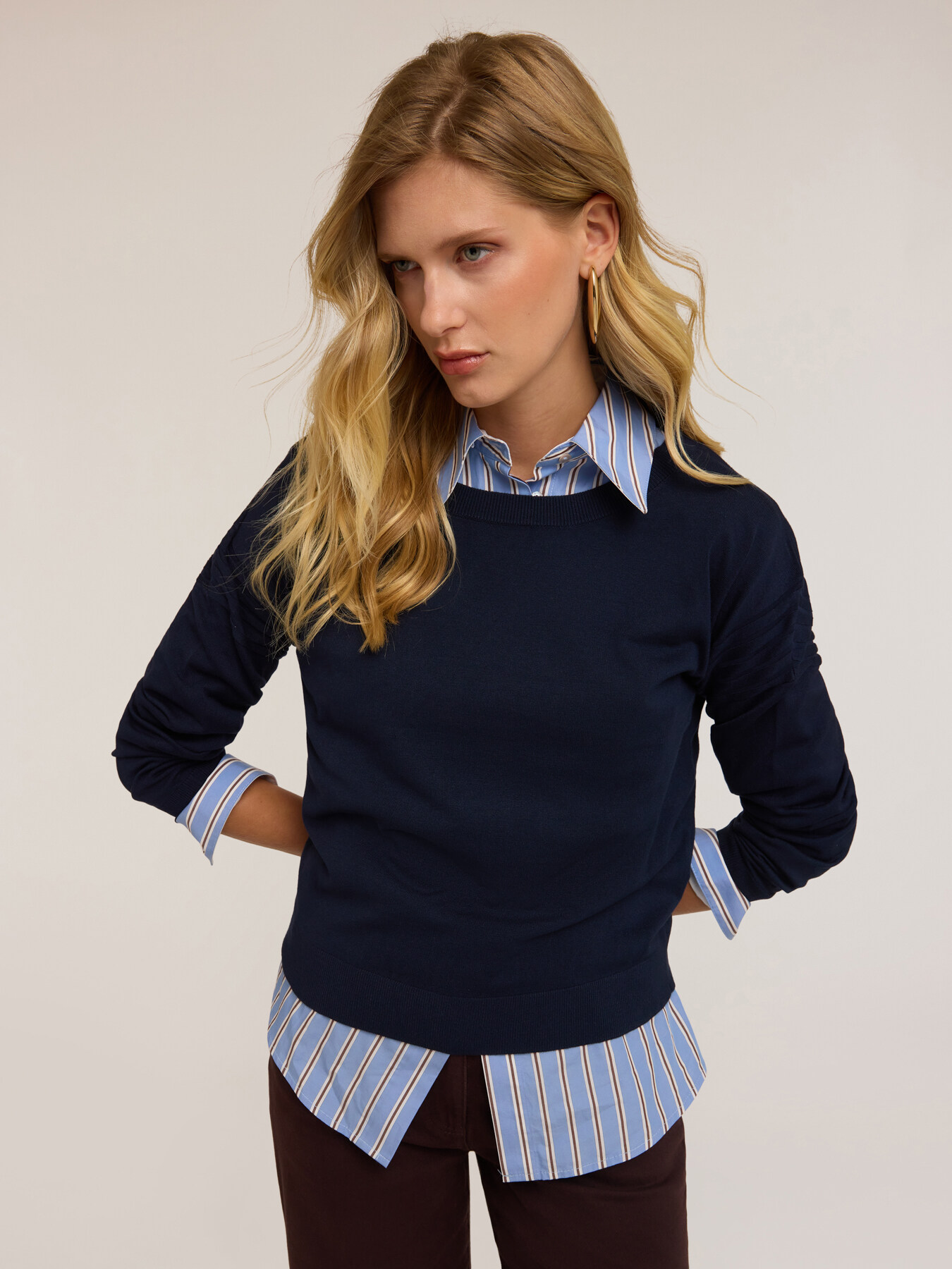 Oversize-Shirt aus Viskose image number 2