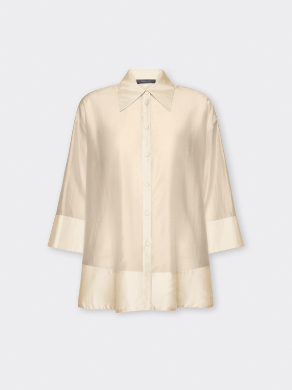 Organza-Bluse