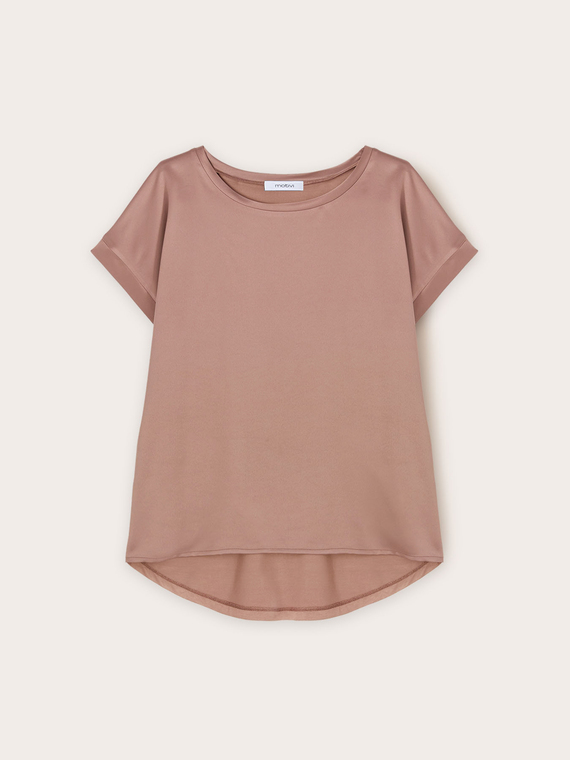 T-shirt bimaterica