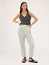 Laminated paperbag jeans image number 0