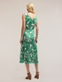 Robe en satin imprimé cachemire image number 1