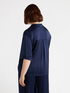 Stretch satin shirt image number 1